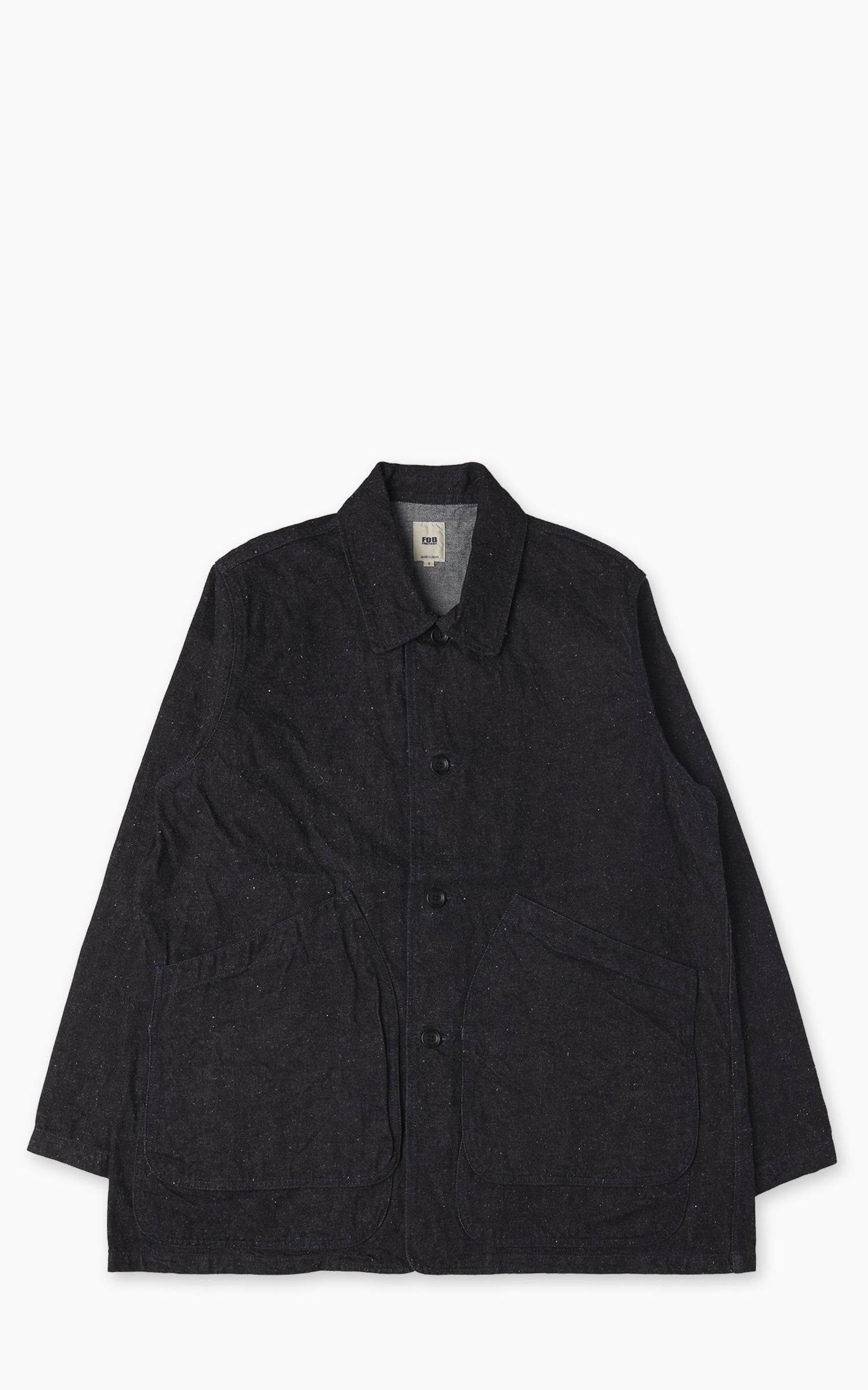 FOB Factory F2471 Denim Field Jacket Indigo