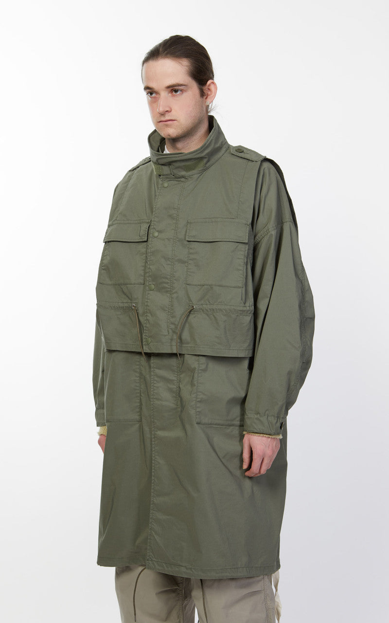 F/CE. Layered M-65 Field Coat Olive