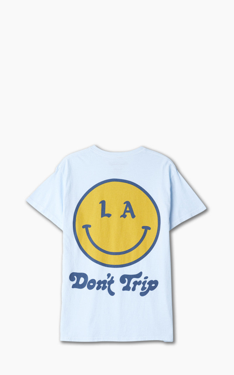 Free & Easy Be Happy LA S/S Tee Blue