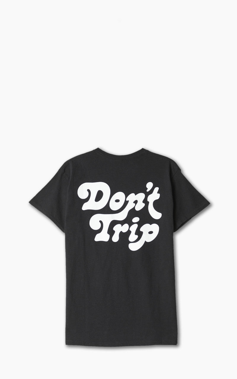 Free & Easy Dont Trip Drop Shadow S/S Tee Black