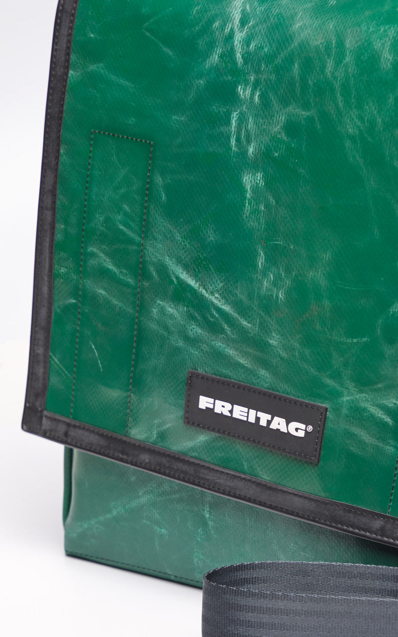 Freitag F21 Nightclub DJ/ Record-Messenger Bag Green 21-1