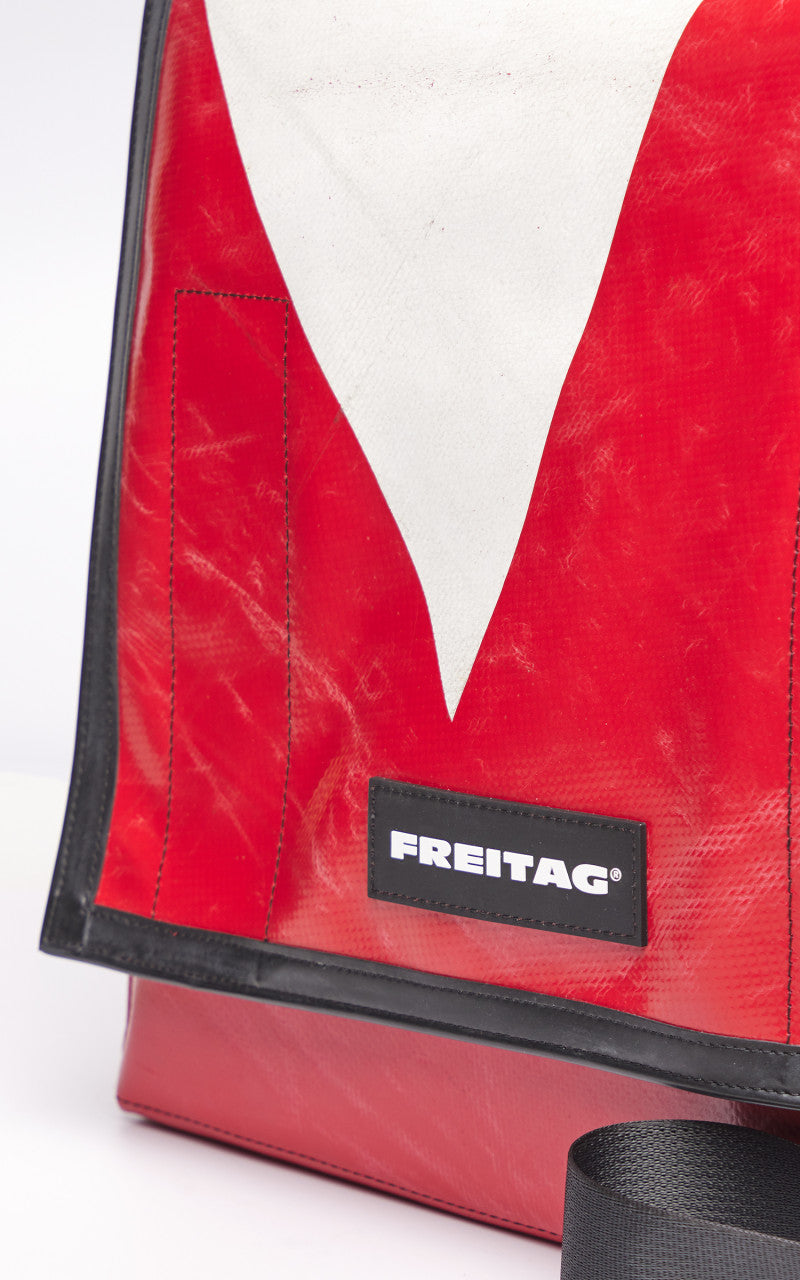 Freitag F21 Nightclub DJ/ Record-Messenger Bag Red 21-1