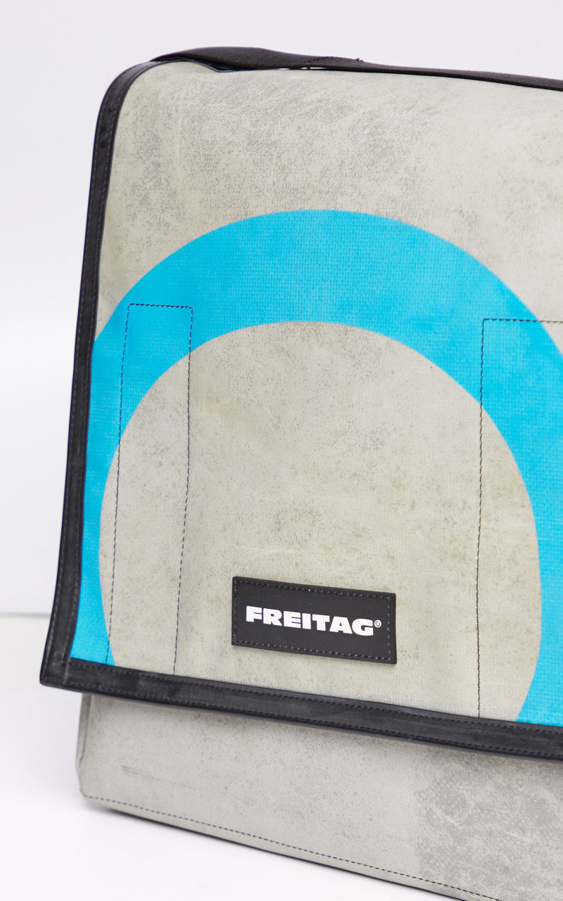 Freitag F21 Nightclub DJ/ Record-Messenger Bag Silver 21-2