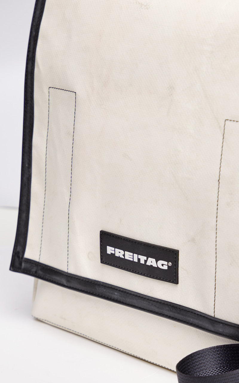 Freitag F21 Nightclub DJ/ Record-Messenger Bag White 21-1