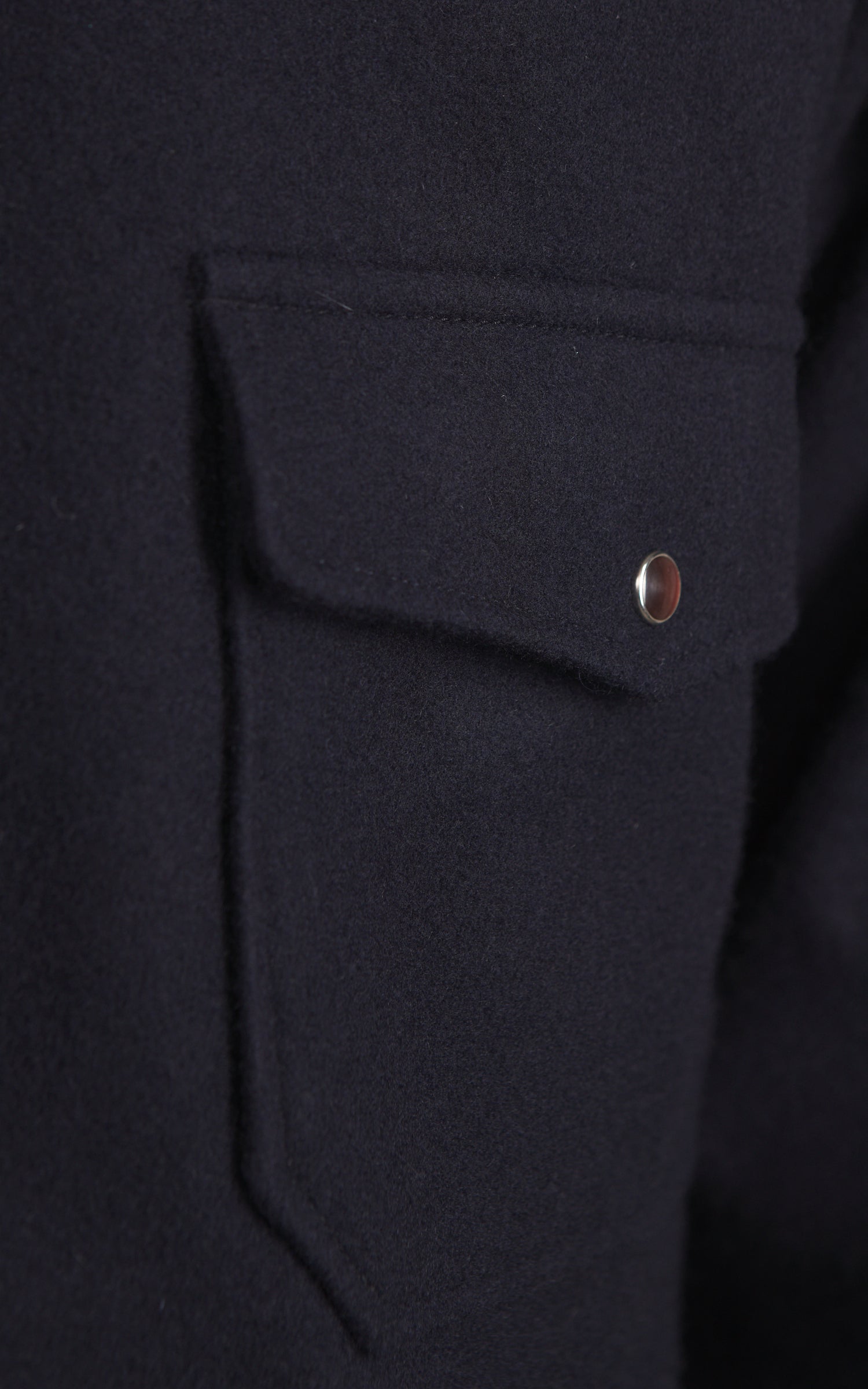 Fullcount 2041 Wool Melton Hollywood Dude Jacket Navy