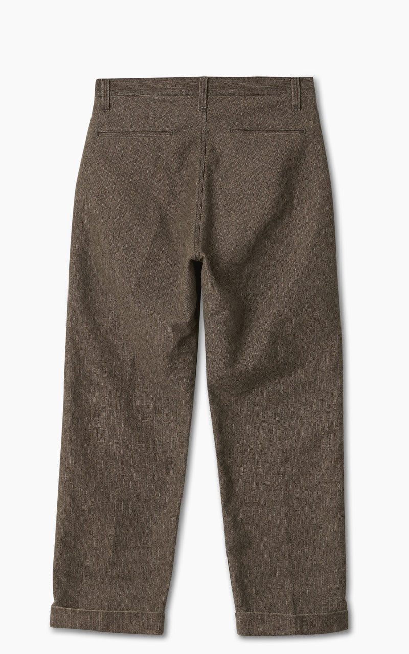 Fullcount 1128-2 Herringbone Moleskin Farmers Trouser Charcoal