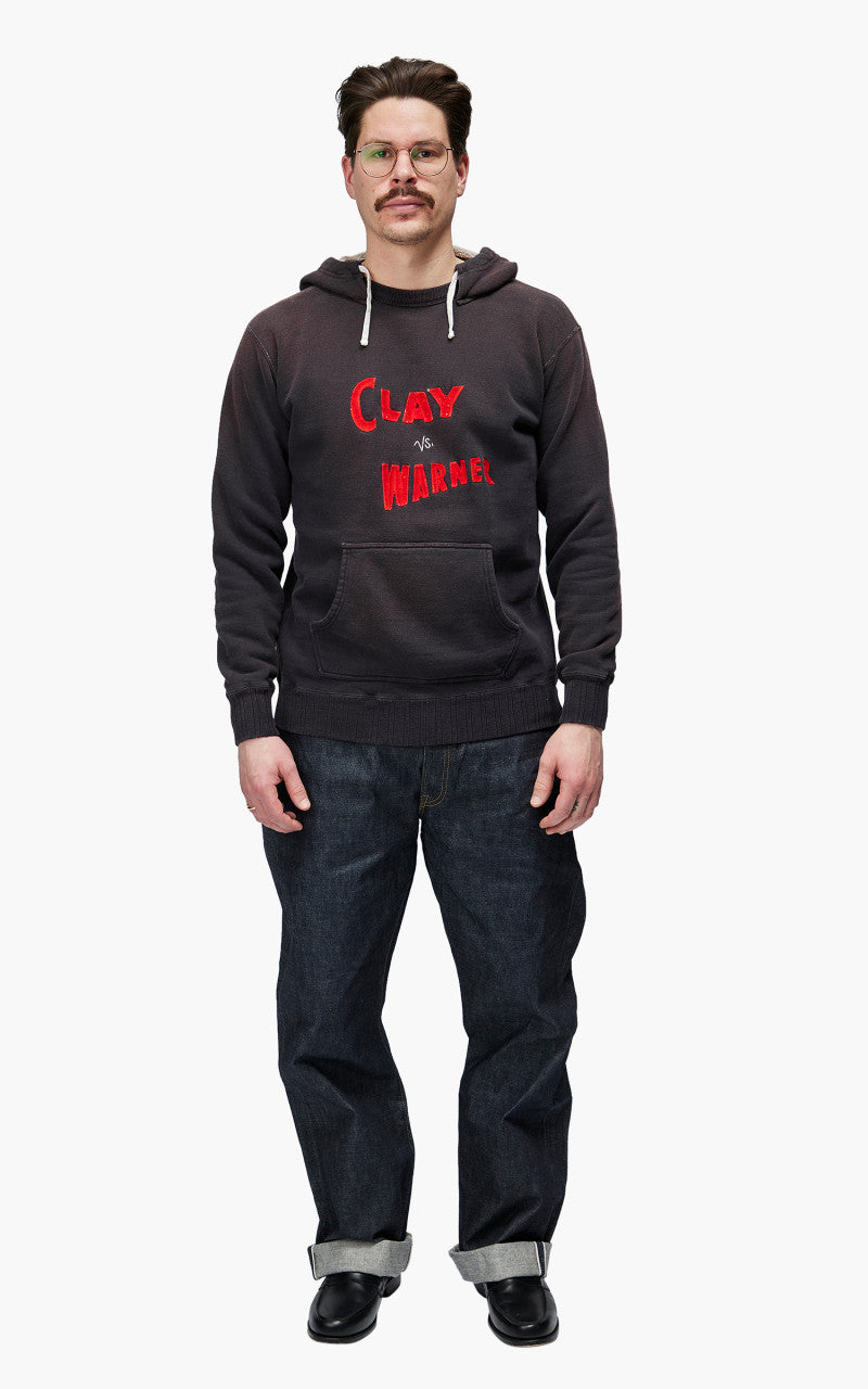 Fullcount 3759 After Hood Sweater Navy "30th Anniversary"