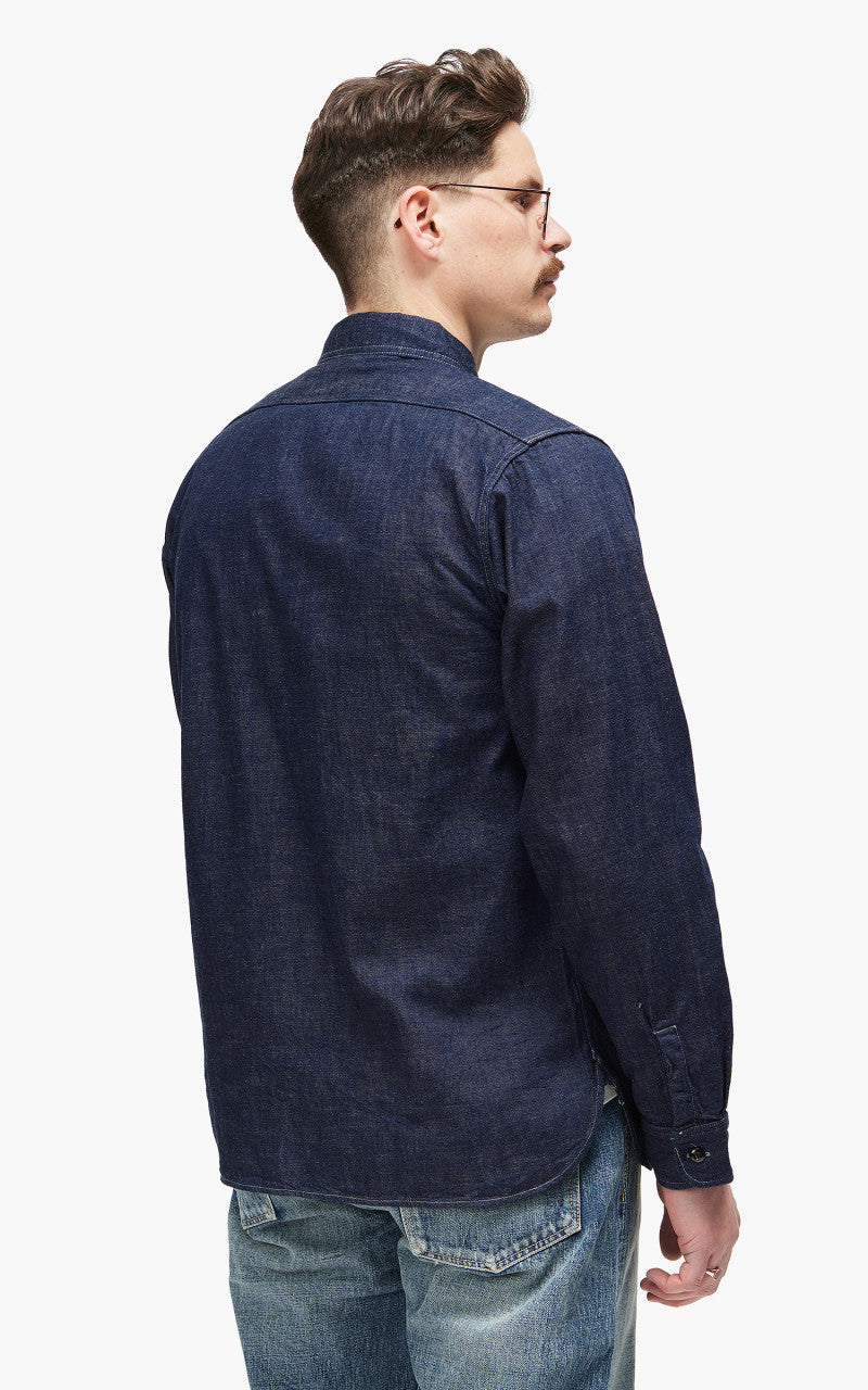 Fullcount 4890 Denim Work Shirt Indigo