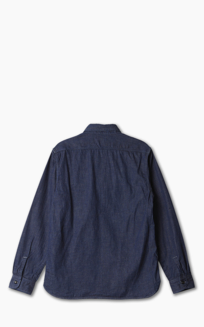Fullcount 4890 Denim Work Shirt Indigo