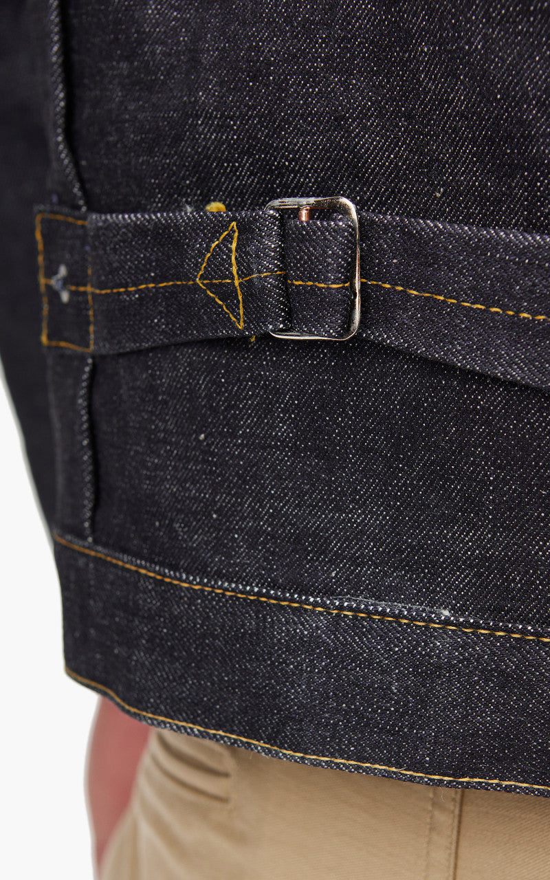 Fullcount S2107XX Type 1 WWII Model Denim Jacket "30th Anniversary" Indigo 14.4oz