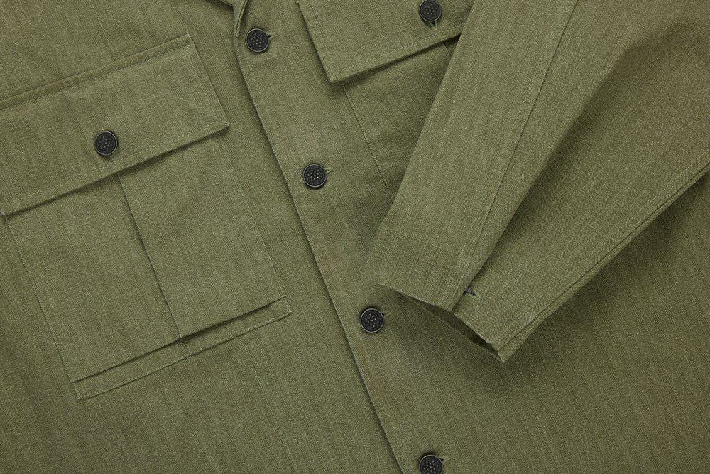 3sixteen M43 Overshirt HBT Olive