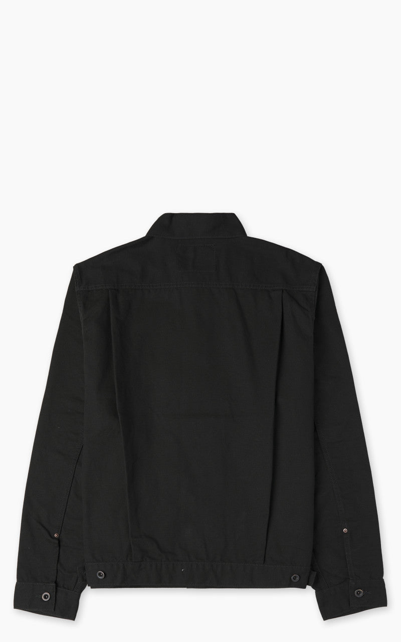 FOB Factory F2445 Cotton Duck Jacket Black