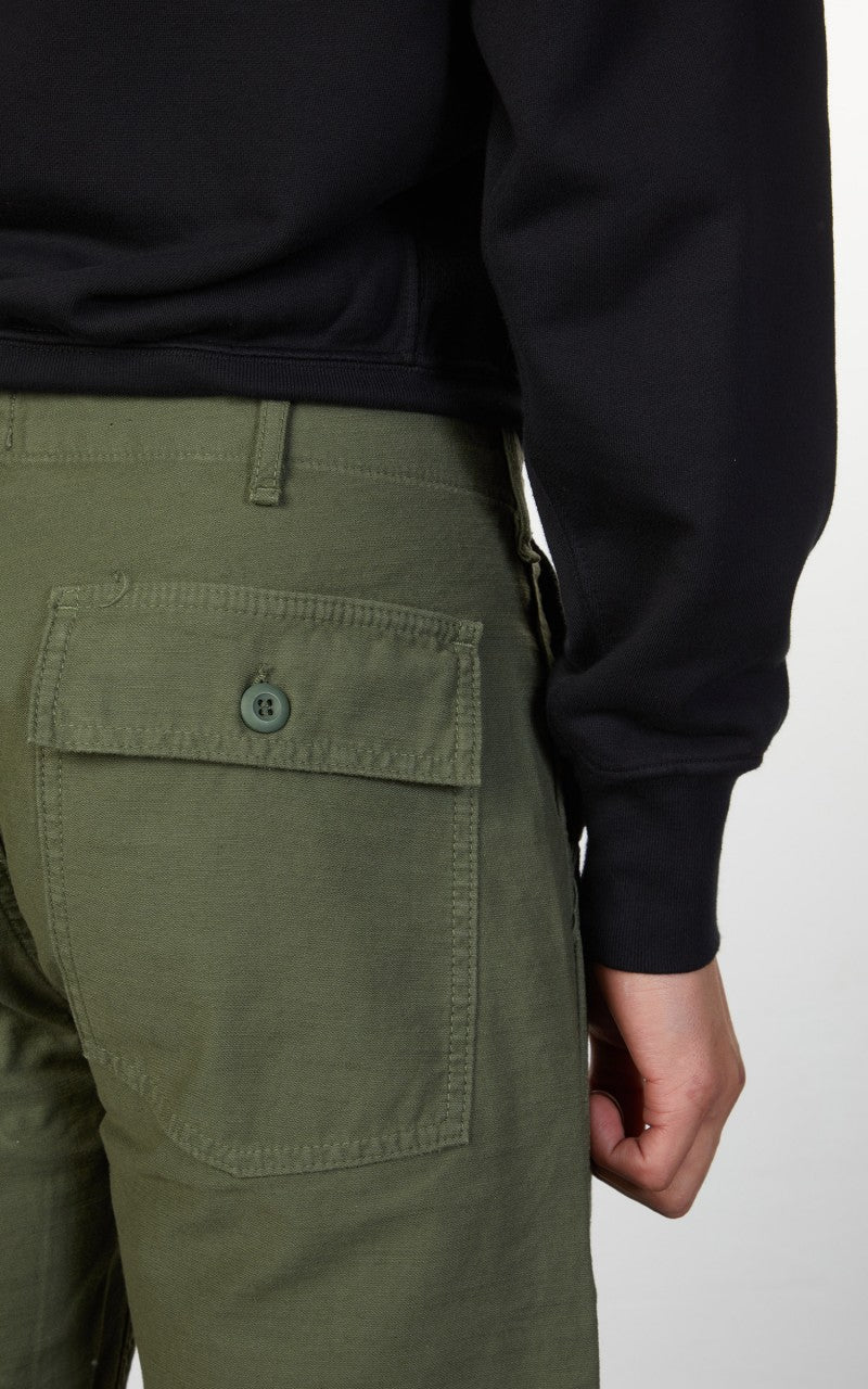 Tellason Fatigue Shorts Sateen Olive
