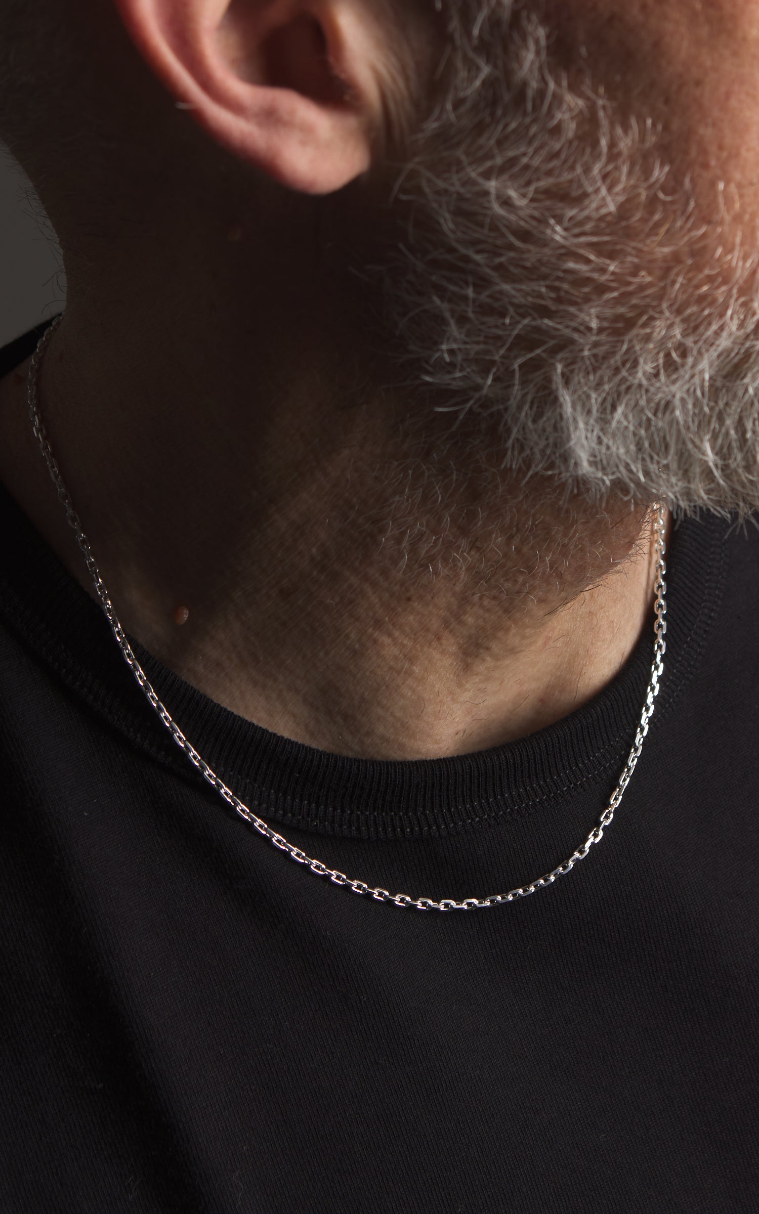First Arrow's O-231(3) (XS) Silver Chain with Hook