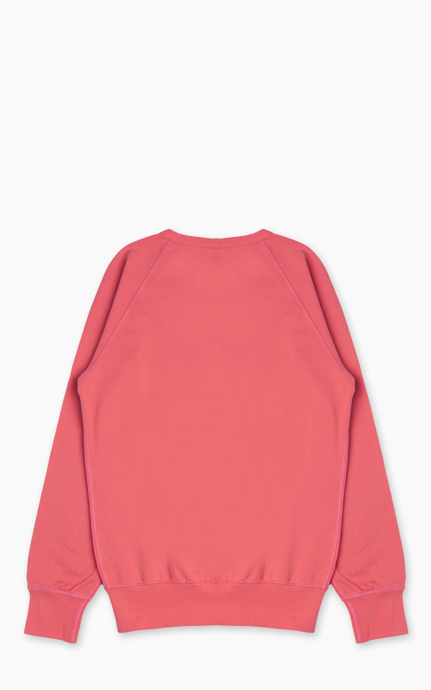 Flea-T Sweatshirt Plain Pigment Dyed Pink