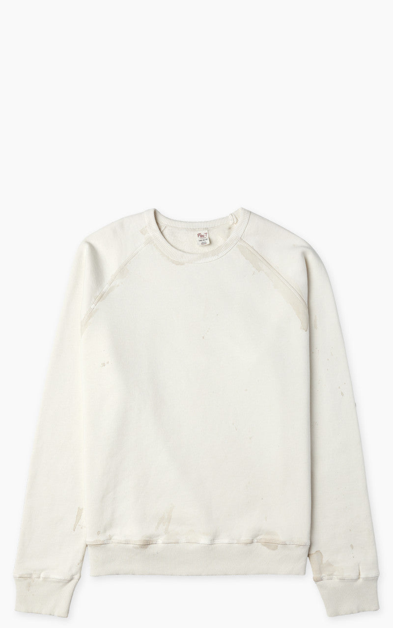 Flea-T Sweatshirt Pigment Dyed White