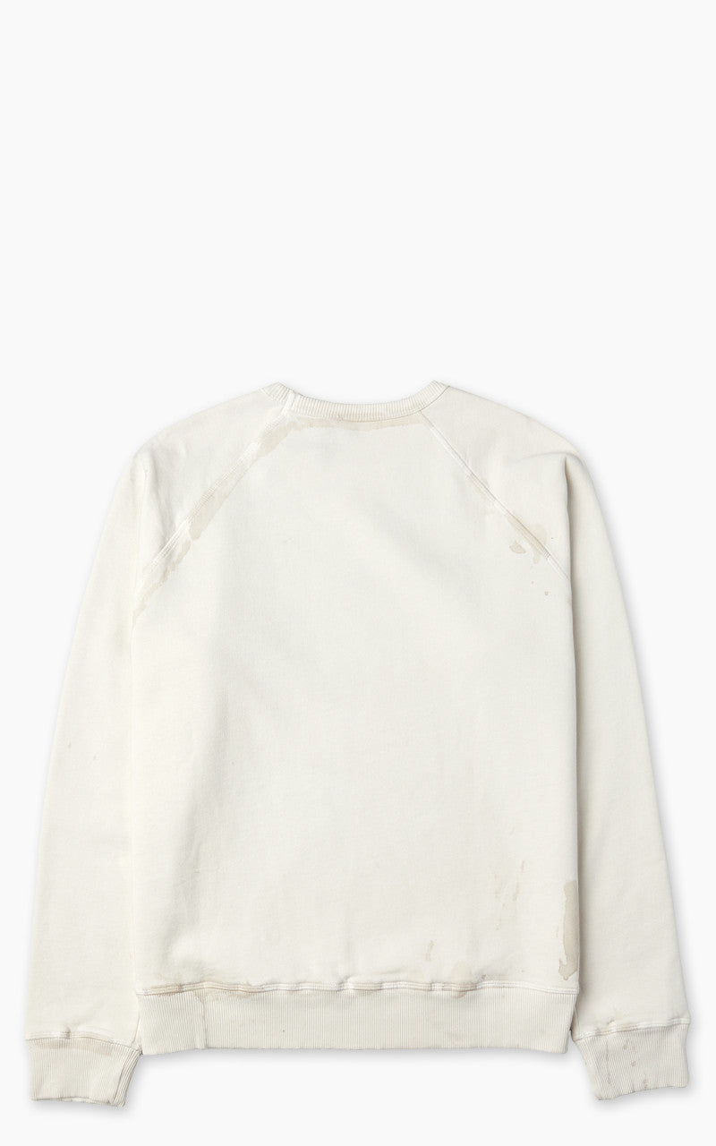 Flea-T Sweatshirt Pigment Dyed White