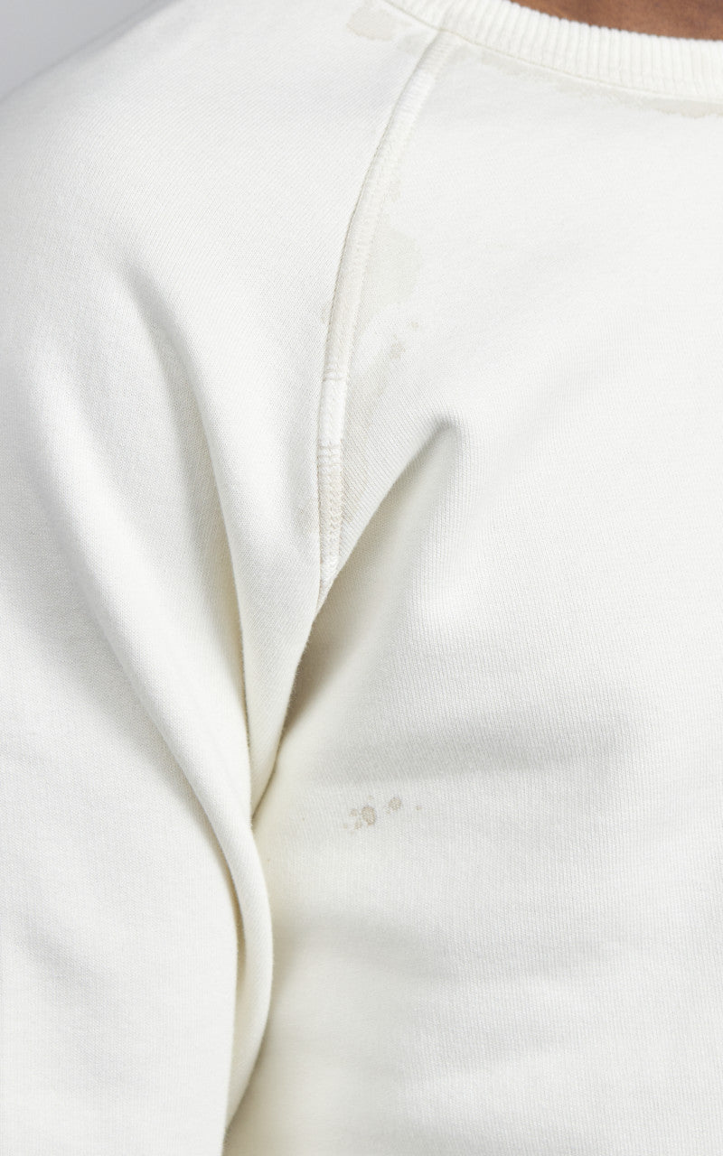 Flea-T Sweatshirt Pigment Dyed White