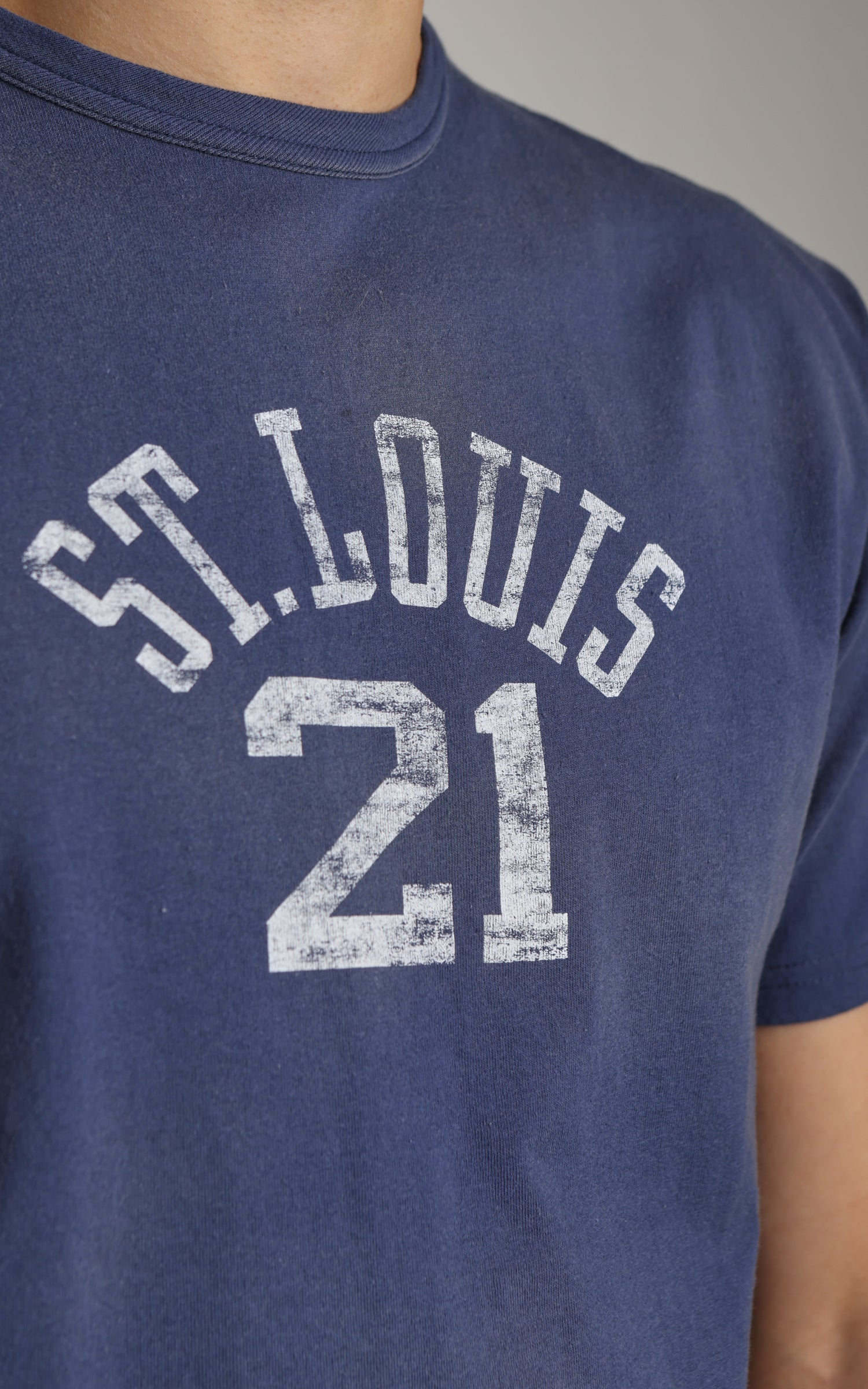 Flea-T T-Shirt St. Louis Pigment Dyed Royal