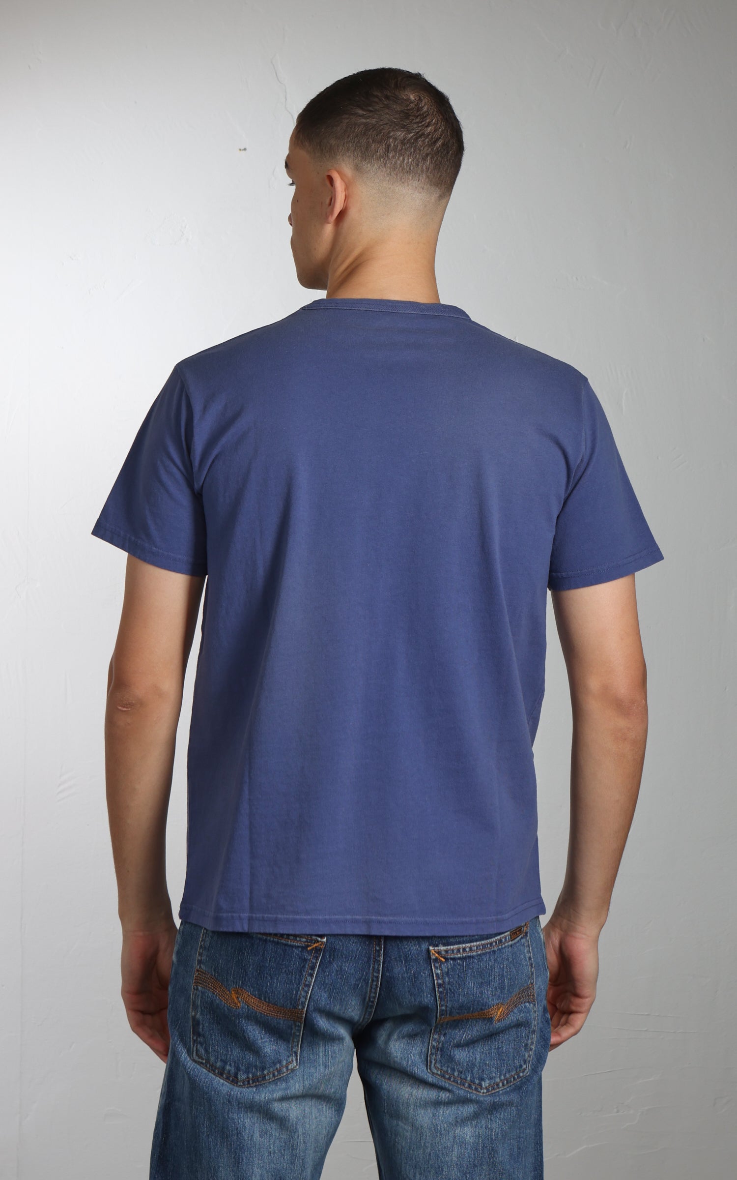 Flea-T T-Shirt Black Cats Pigment Dyed Royal