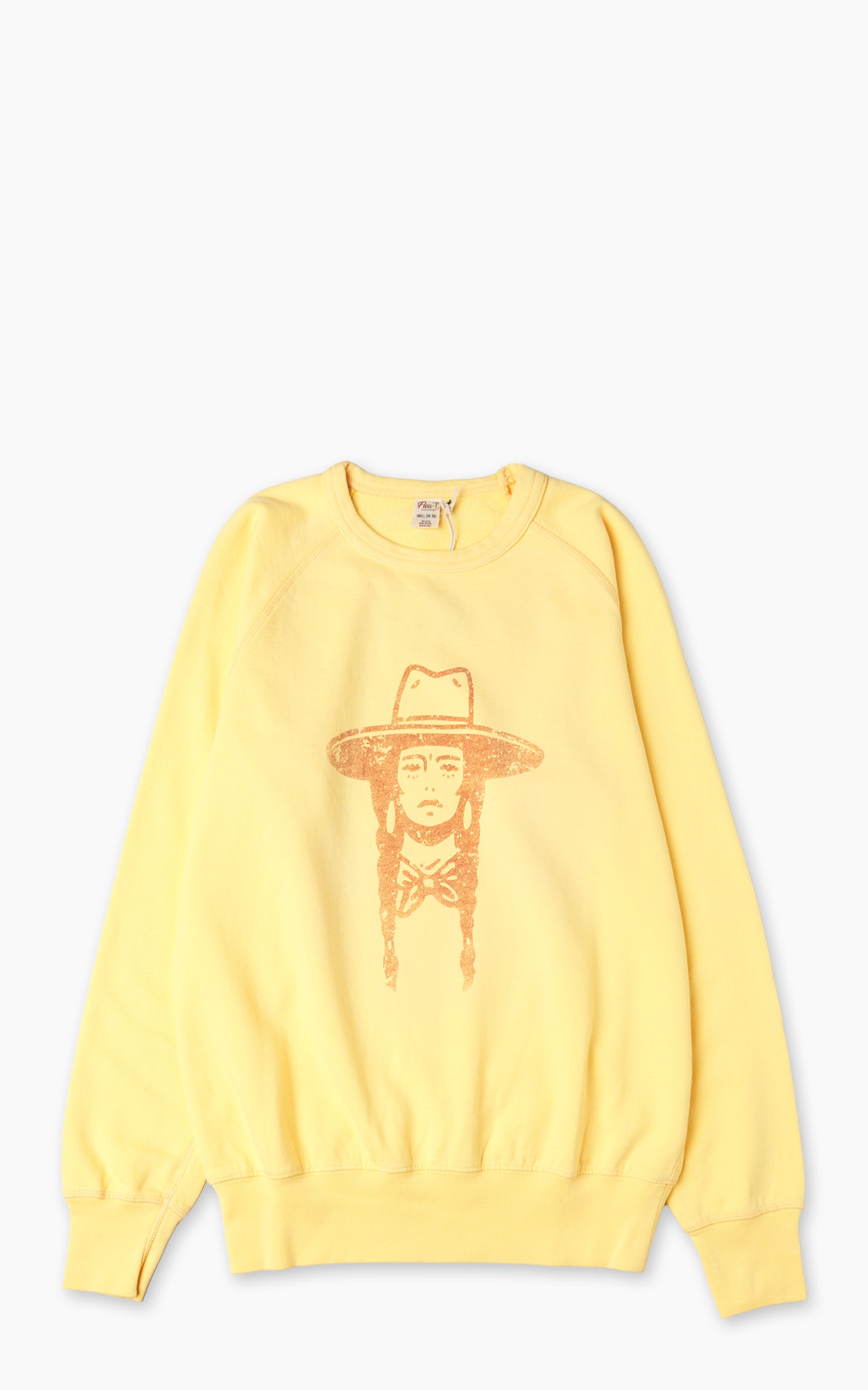 Flea-T Sweatshirt Western Yellow