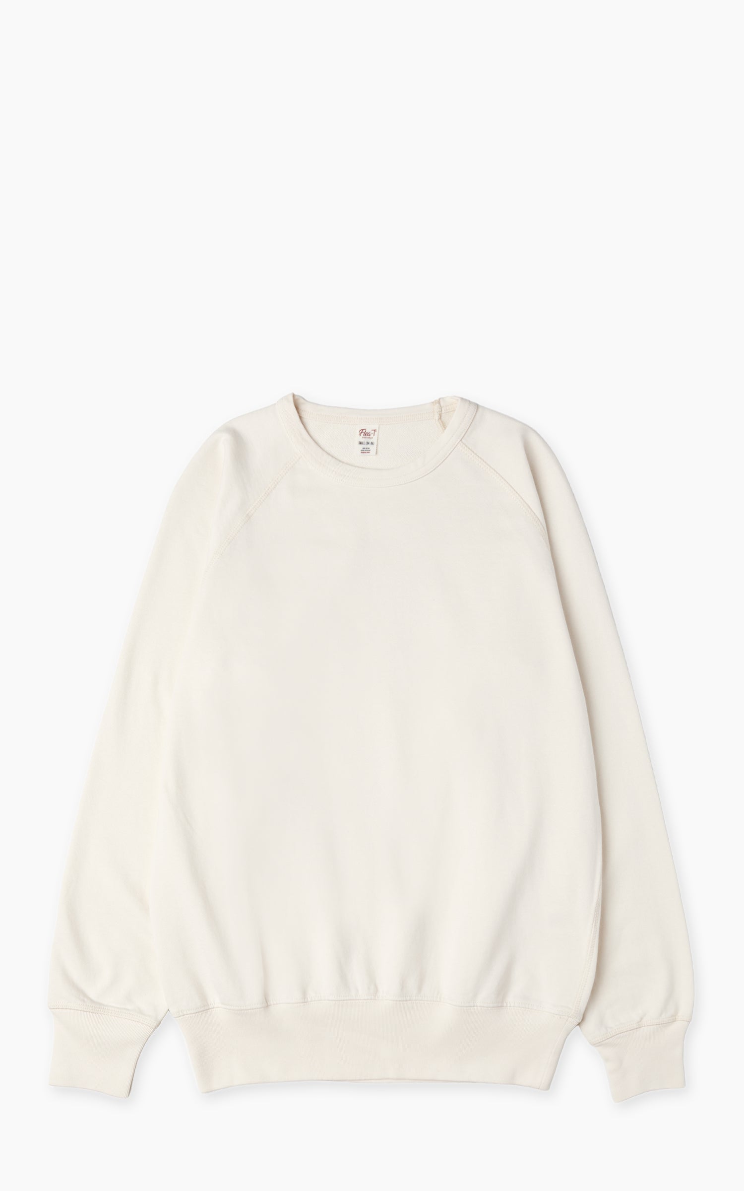 Flea-T Sweatshirt Plain Offwhite