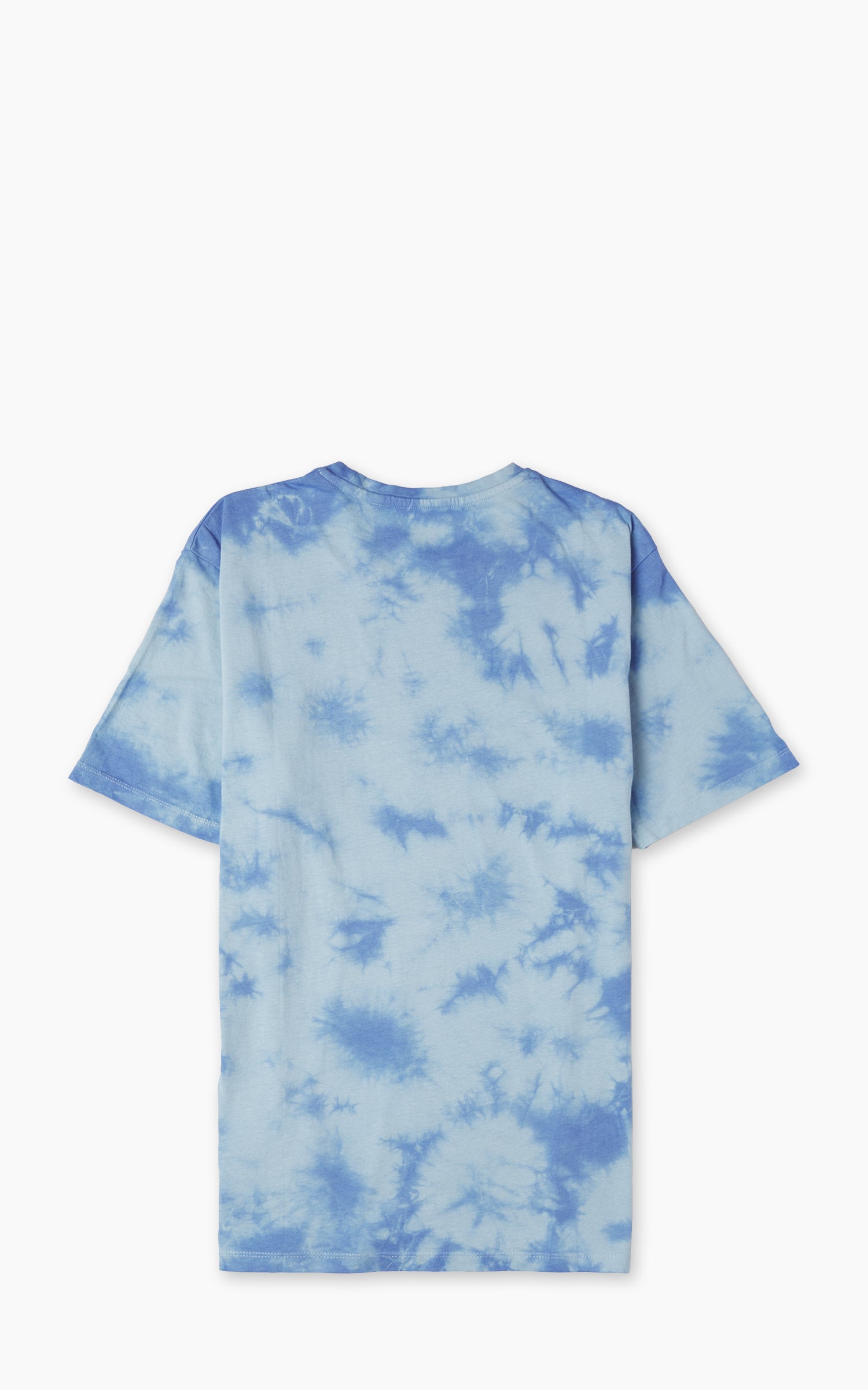 Flea-T T-Shirt Tie Dyed White/Blue