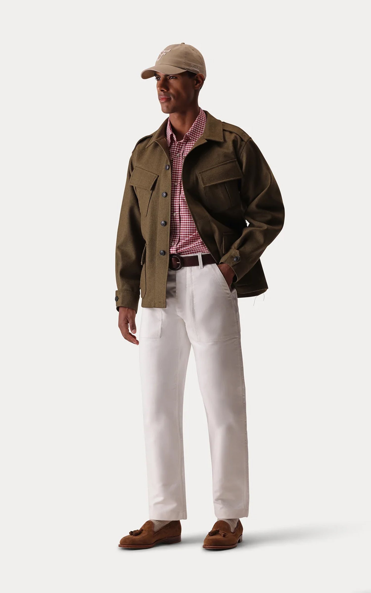 Fortela Creek Jungle Jacket Melton Wool Green