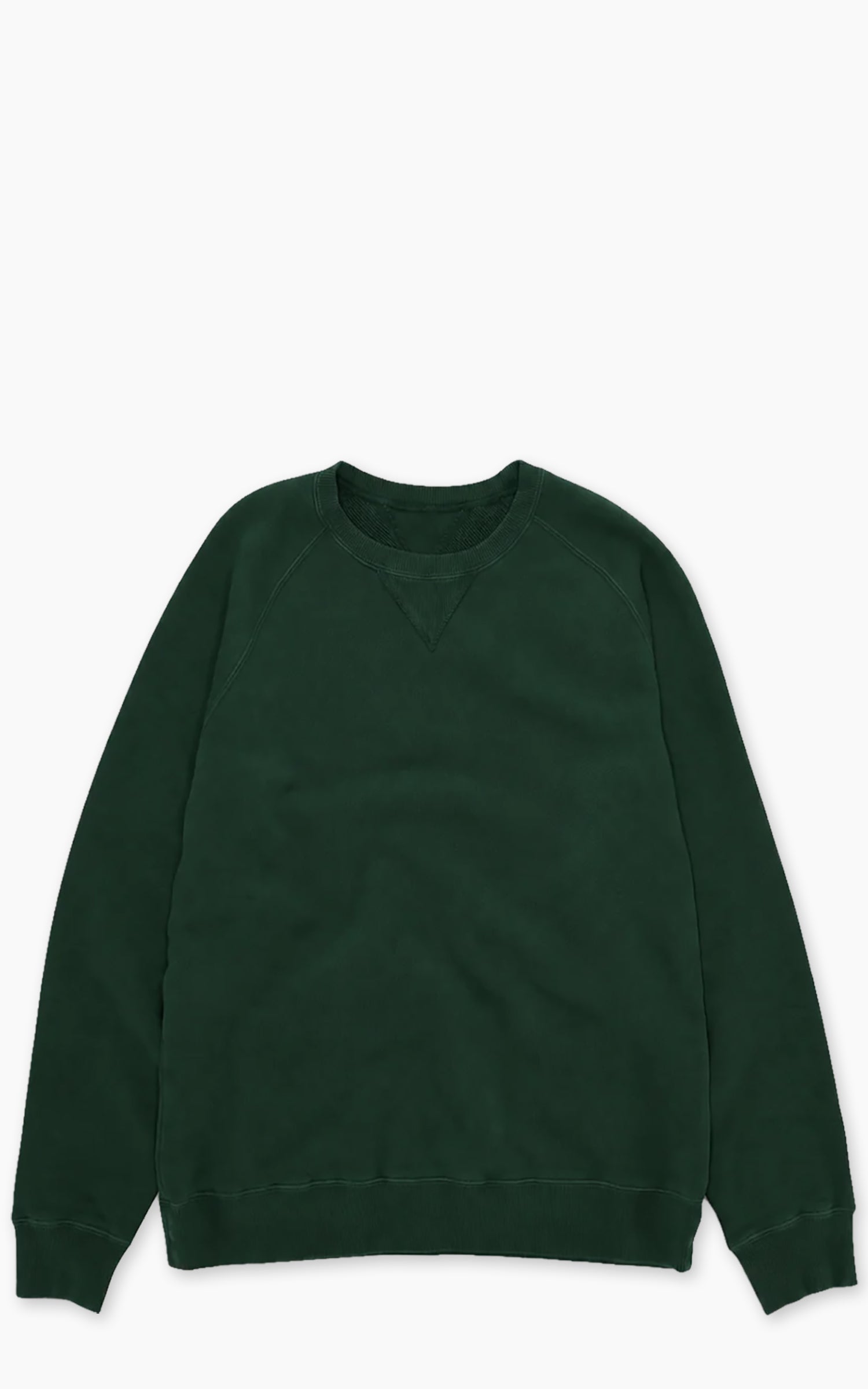 Fortela Harvard Crewneck Fleece Sweatshirt Bottle Green