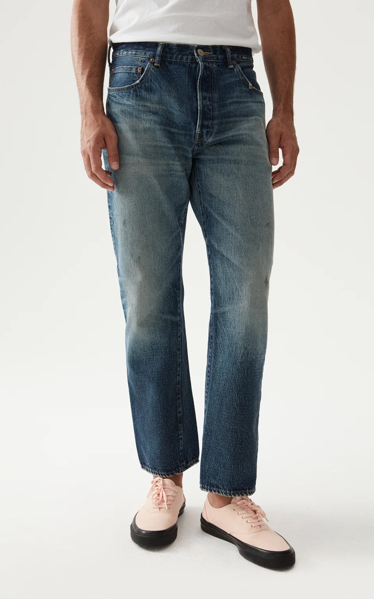 Fortela Okayama Japan Selvedge Denim 5 Pocket Jeans Custom Wash