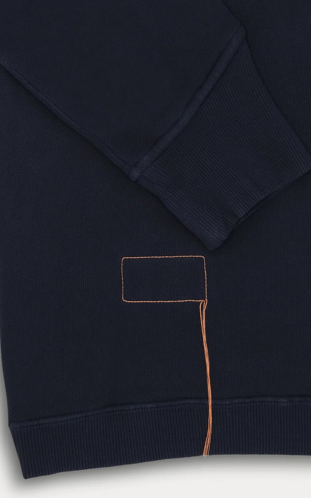 Fortela Princeton Brushed Jersey Sweatshirt Zipper Blue