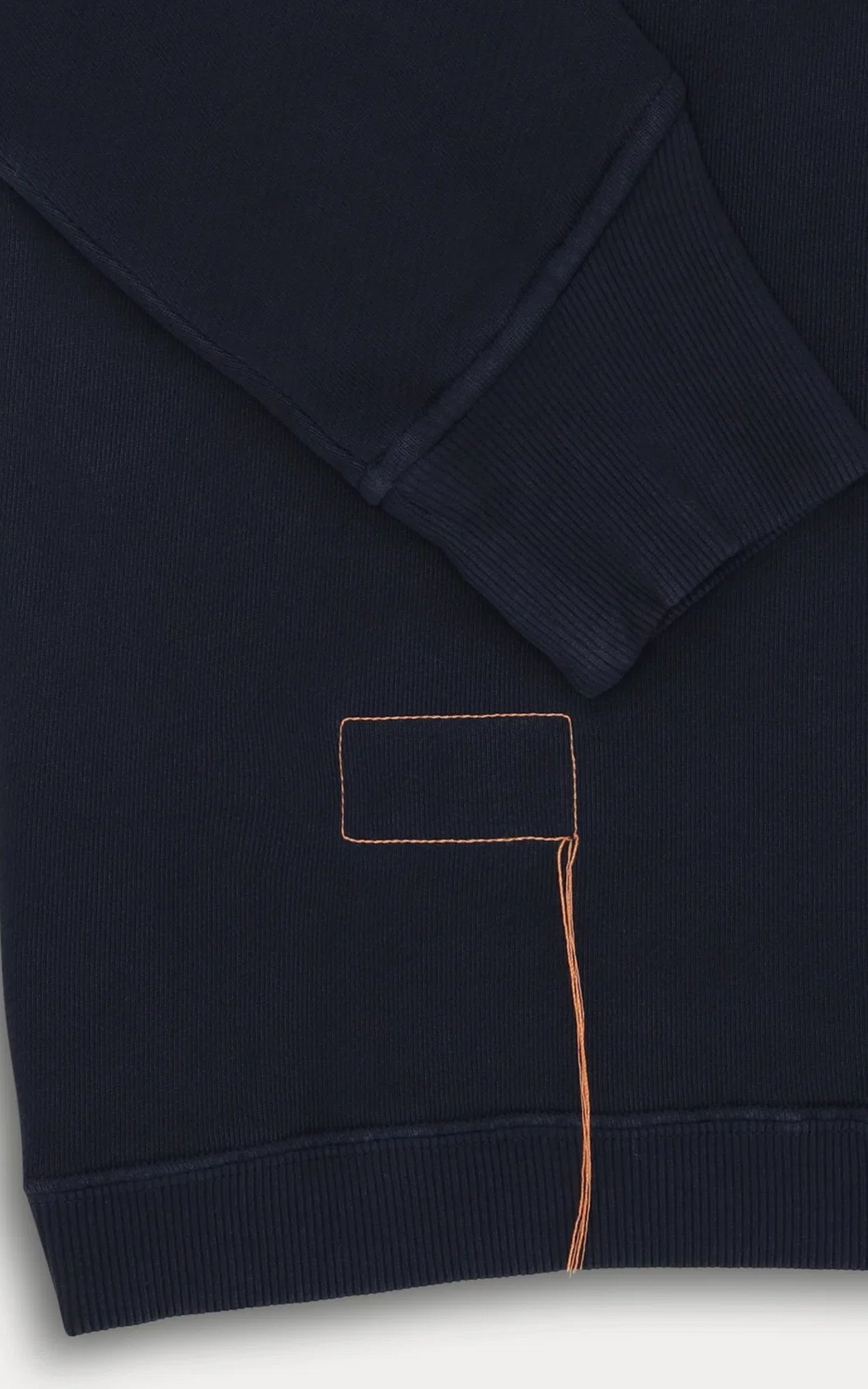 Fortela Princeton Brushed Jersey Sweatshirt Zipper Blue