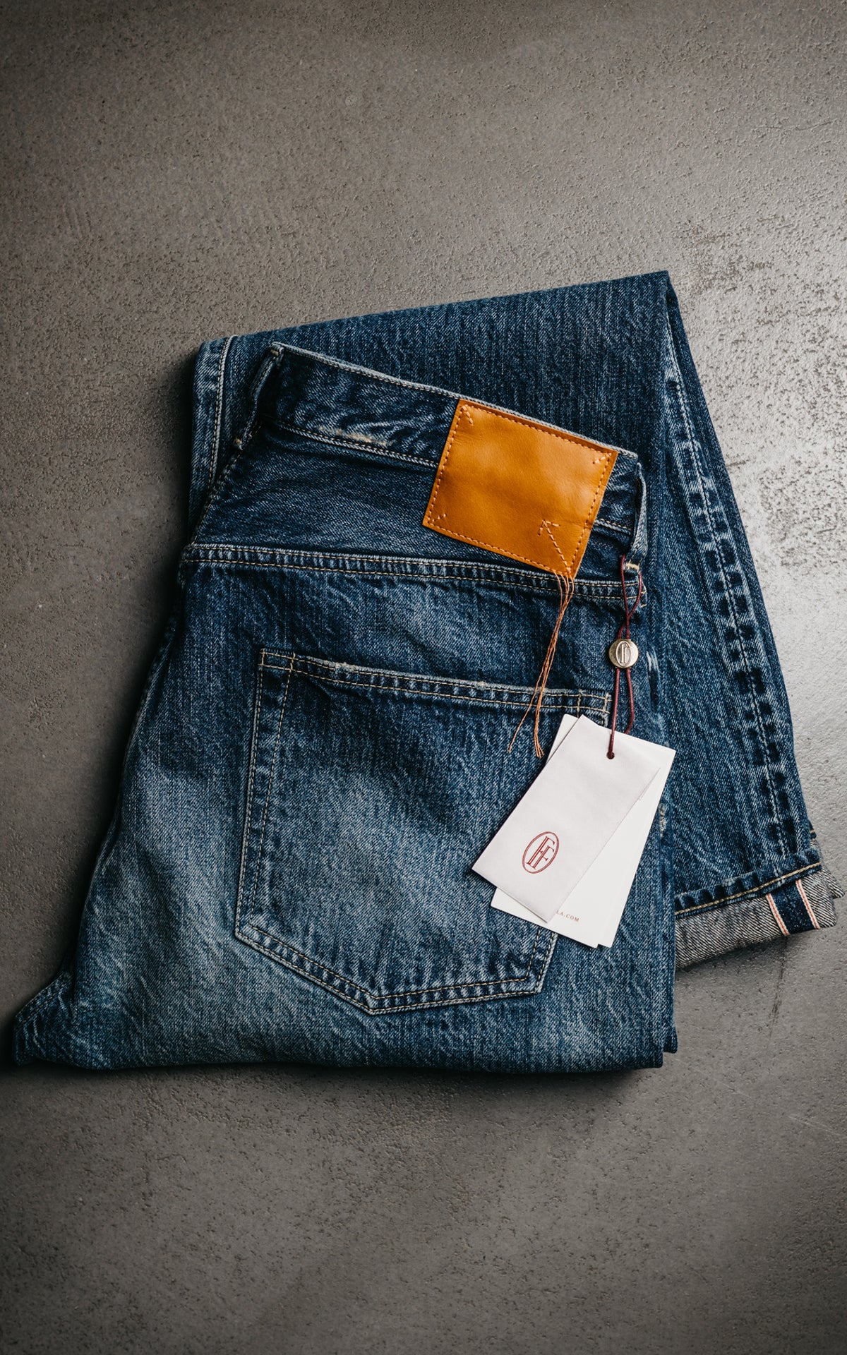 Fortela Okayama Japan Selvedge Denim 5 Pocket Jeans Custom Wash