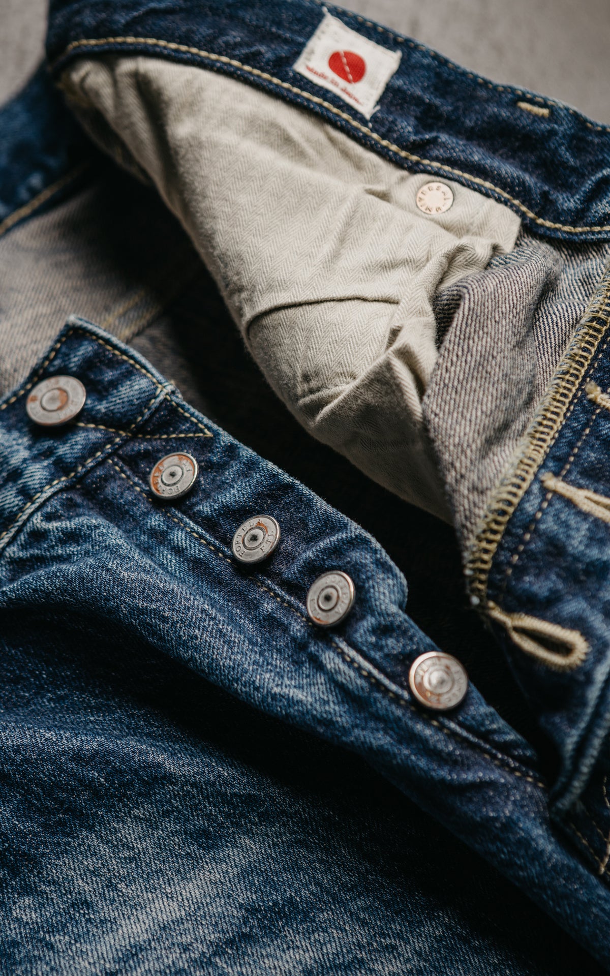 Fortela Okayama Japan Selvedge Denim 5 Pocket Jeans Custom Wash