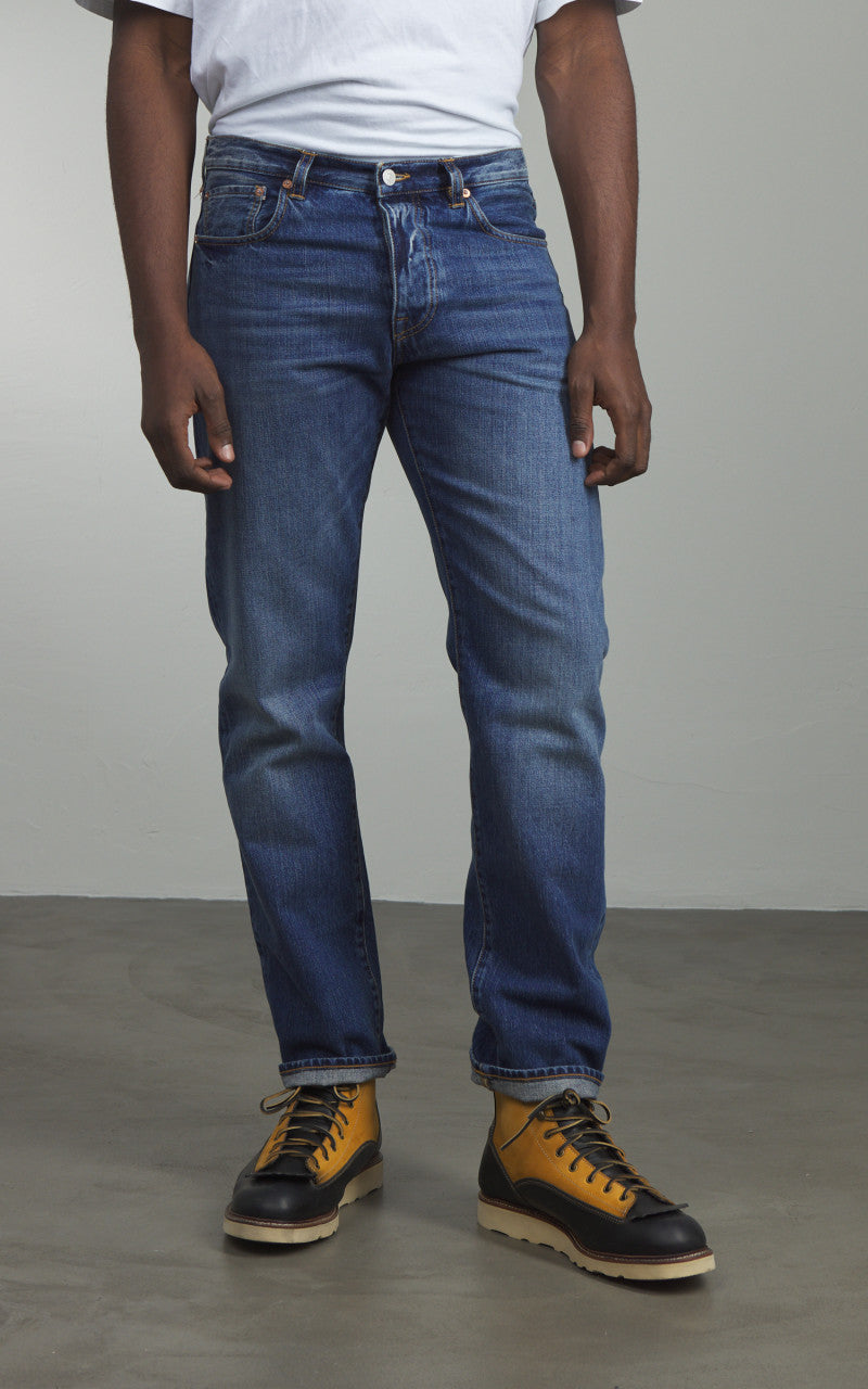 Fortela John 965 Selvedge Jeans Washed Indigo