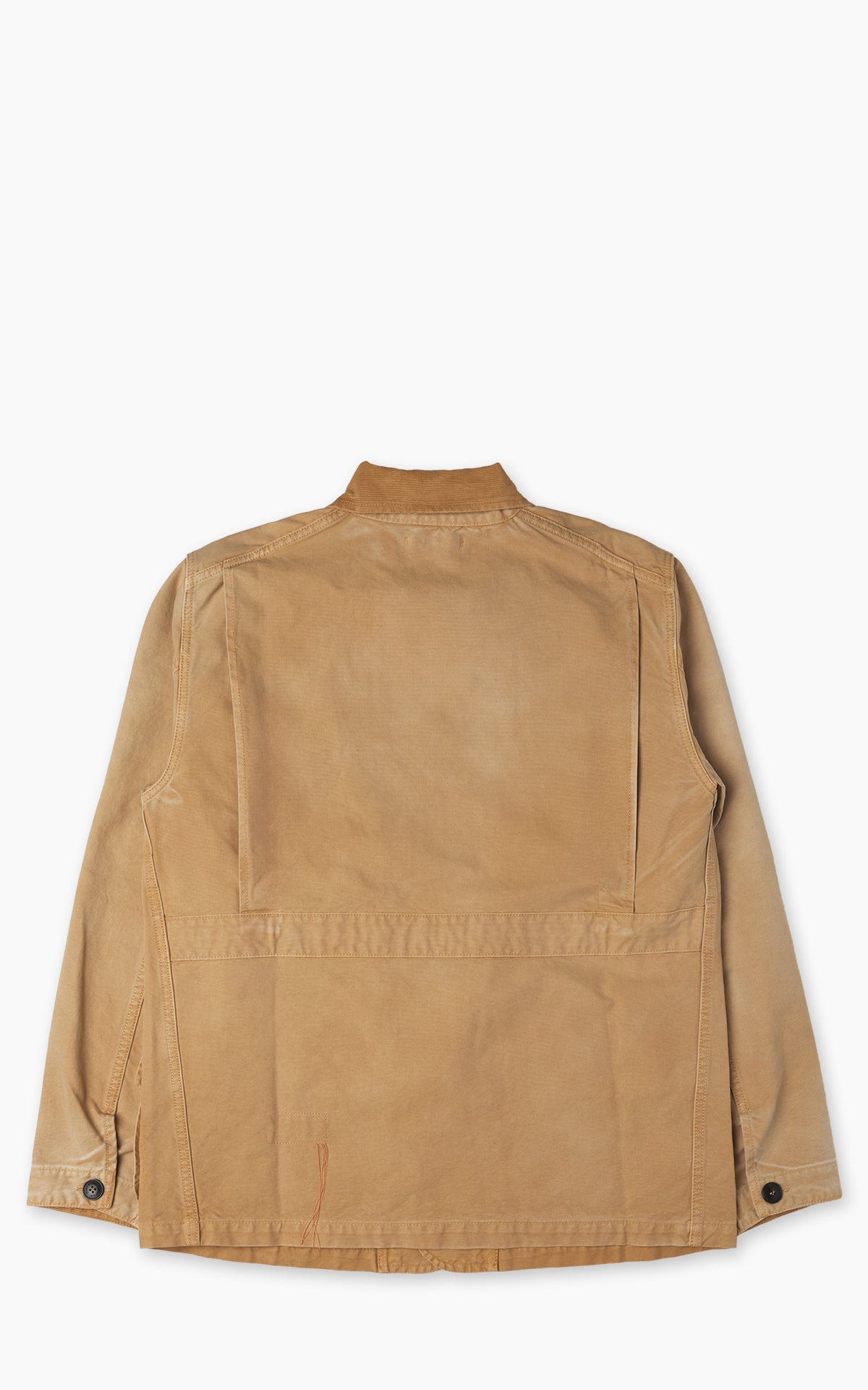 Fortela Blanckett Sun-Faded Cotton Hunting Jacket Beige