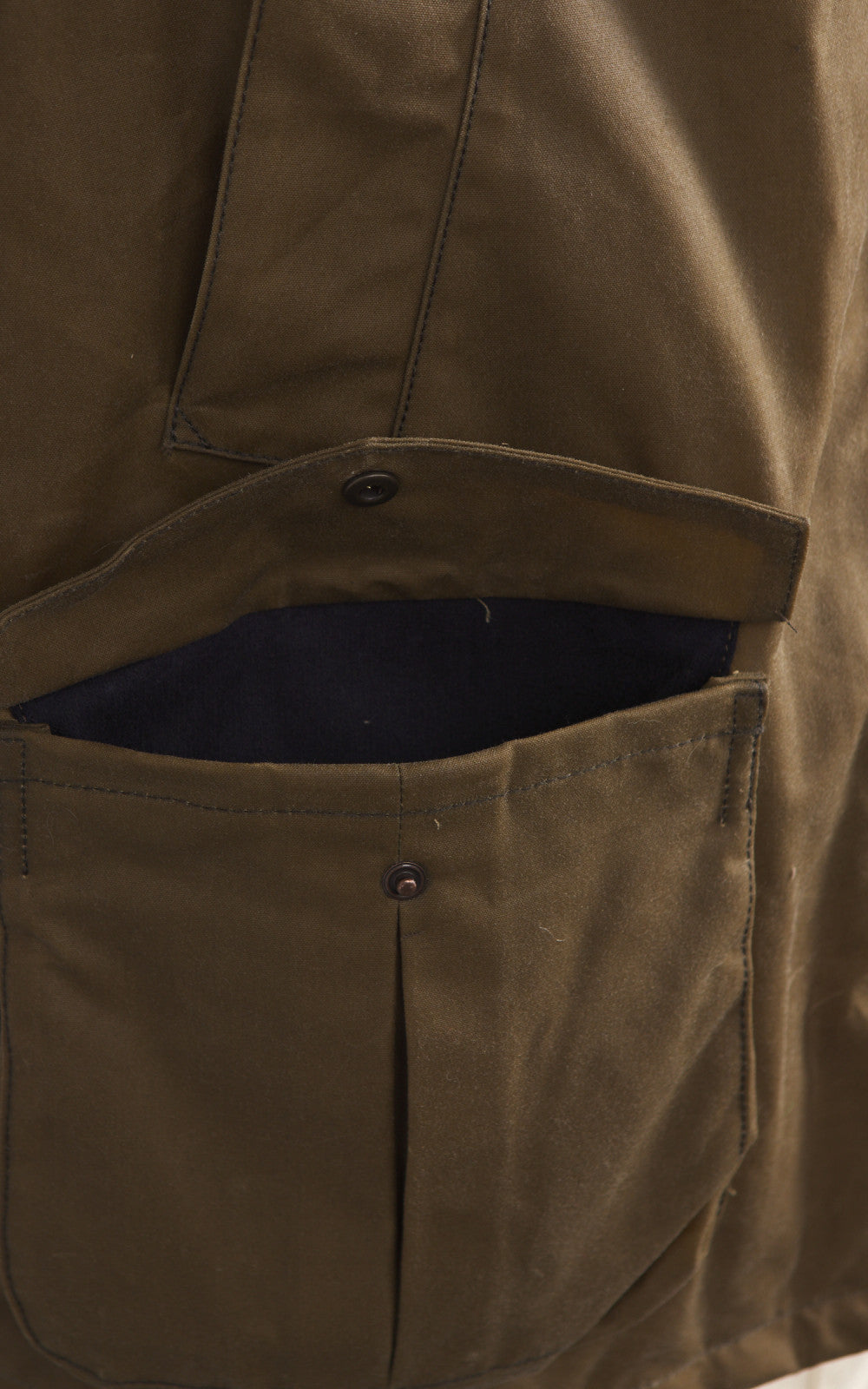 Fortela Bristol Jacket Canvas Waxed Beige
