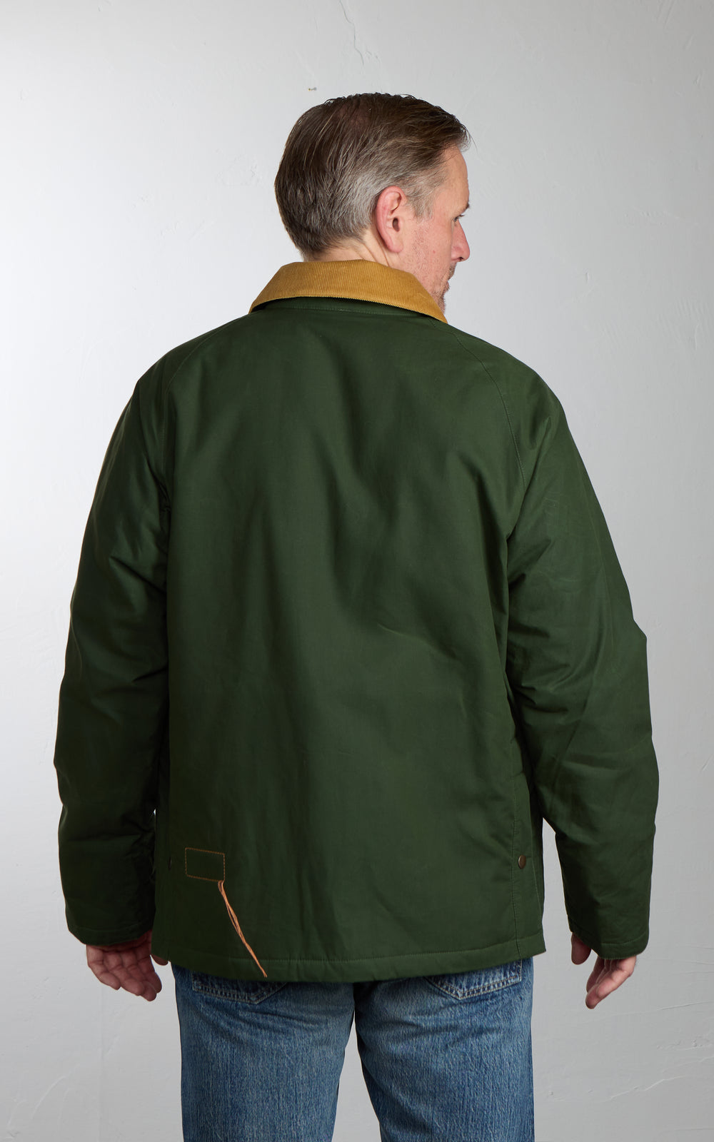 Fortela Bristol Waxed Canvas Jacket Dark Green