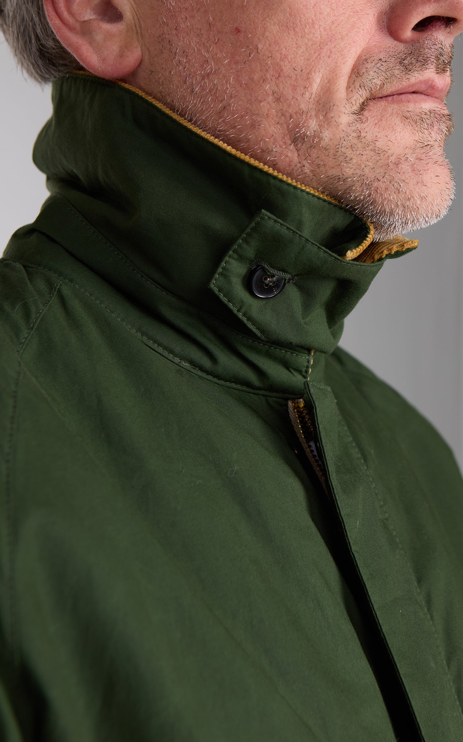 Fortela Bristol Waxed Canvas Jacket Dark Green