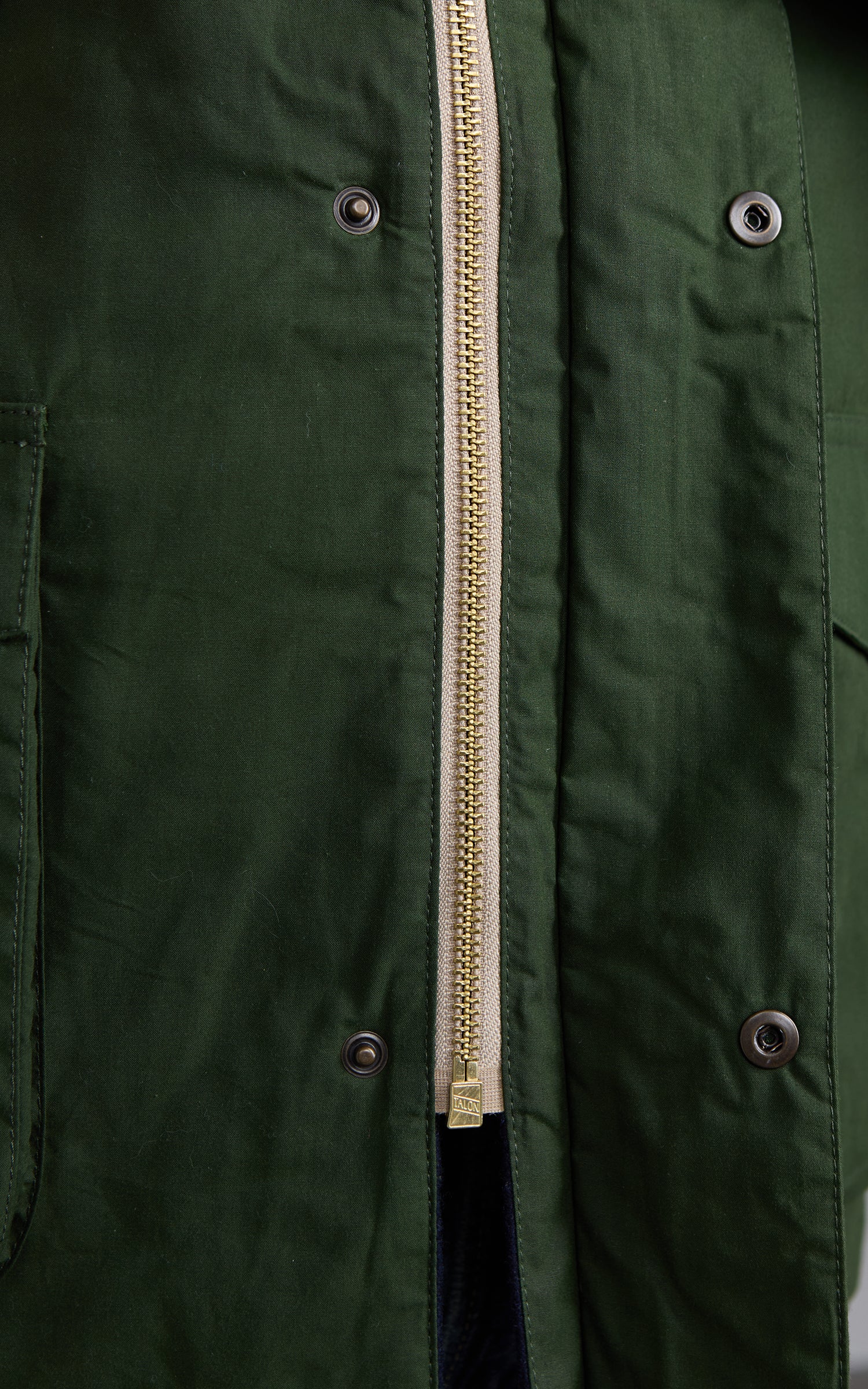 Fortela Bristol Waxed Canvas Jacket Dark Green