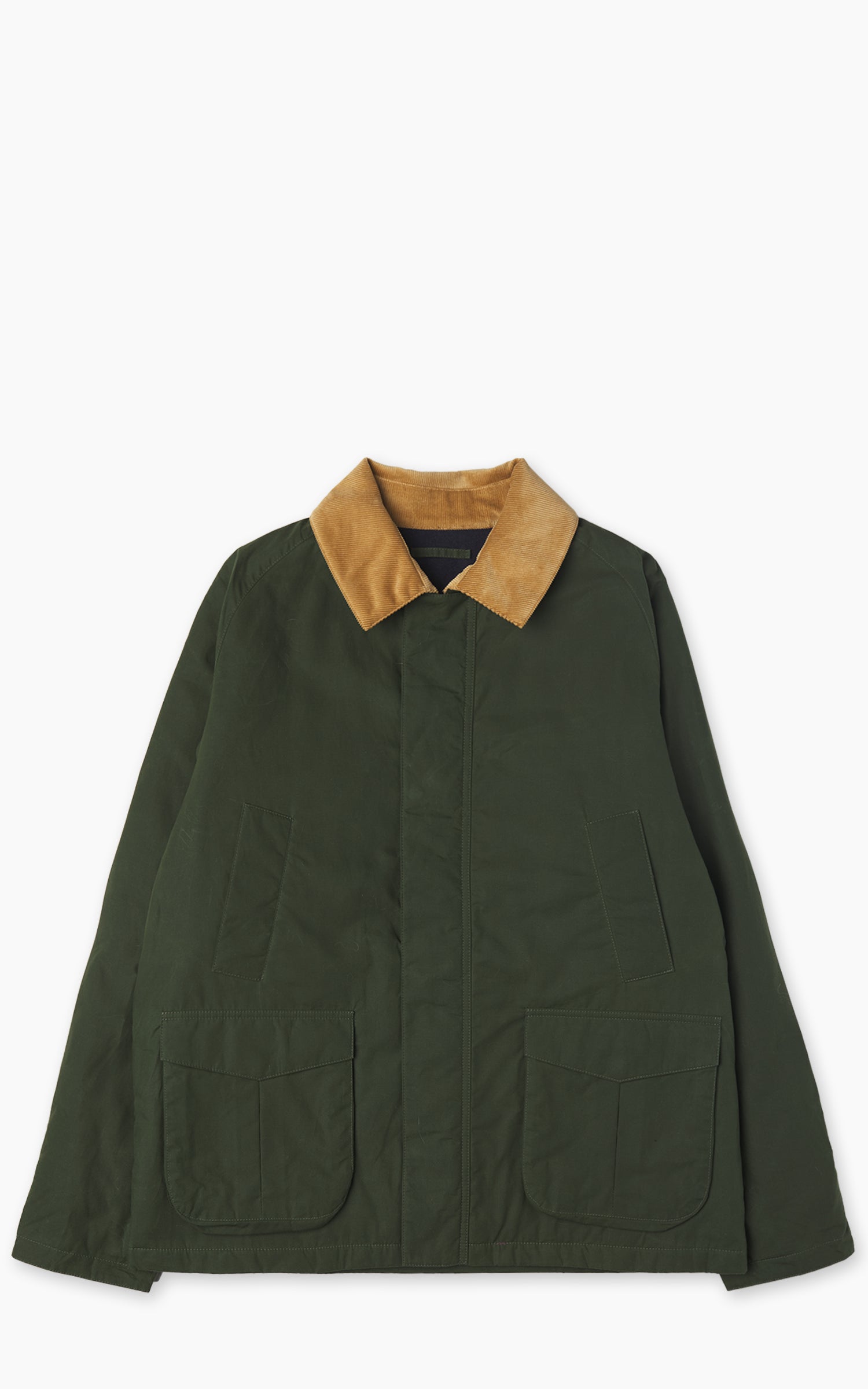 Fortela Bristol Waxed Canvas Jacket Dark Green