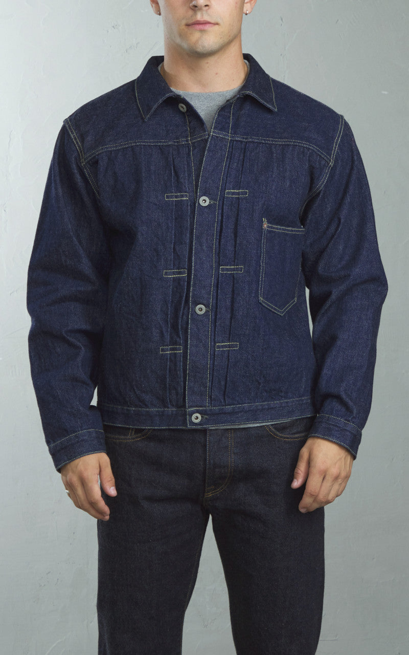 Fortela Buddy Type 1 Denim Selvedge Jacket Indigo