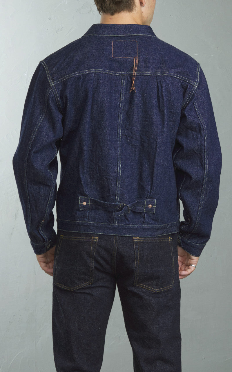 Fortela Buddy Type 1 Denim Selvedge Jacket Indigo