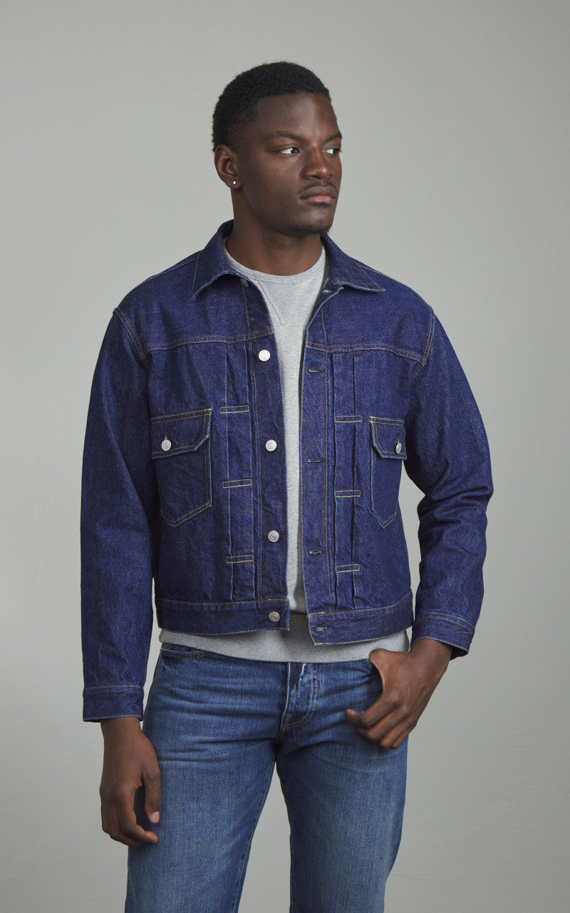 Fortela Cisco Type 2 Denim Selvedge Jacket Blue