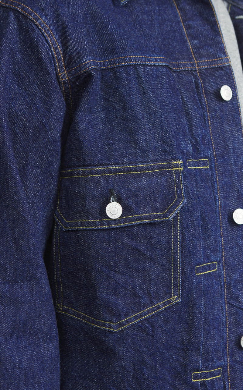 Fortela Cisco Type 2 Denim Selvedge Jacket Blue