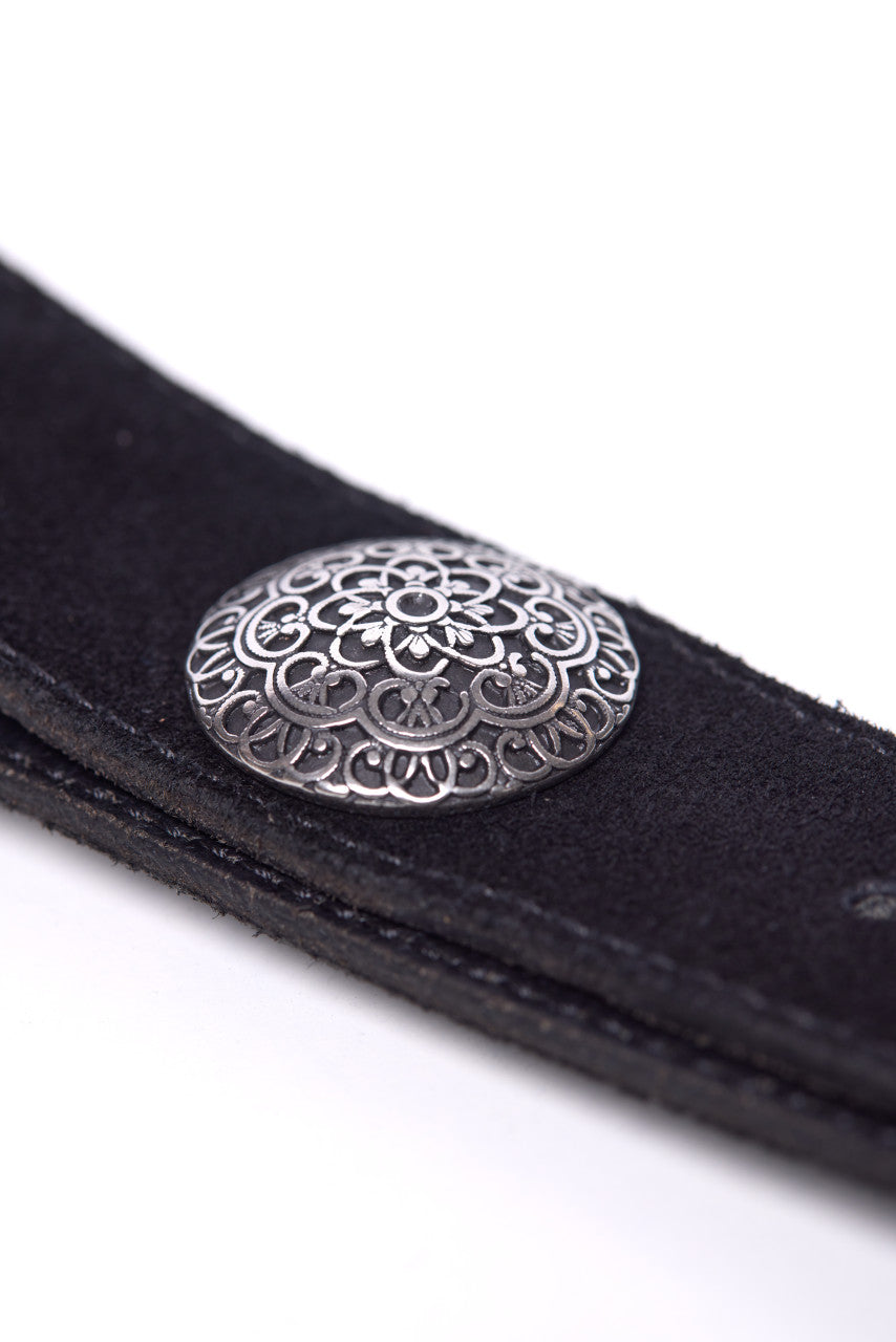 Fortela Candis Suede Belt Black