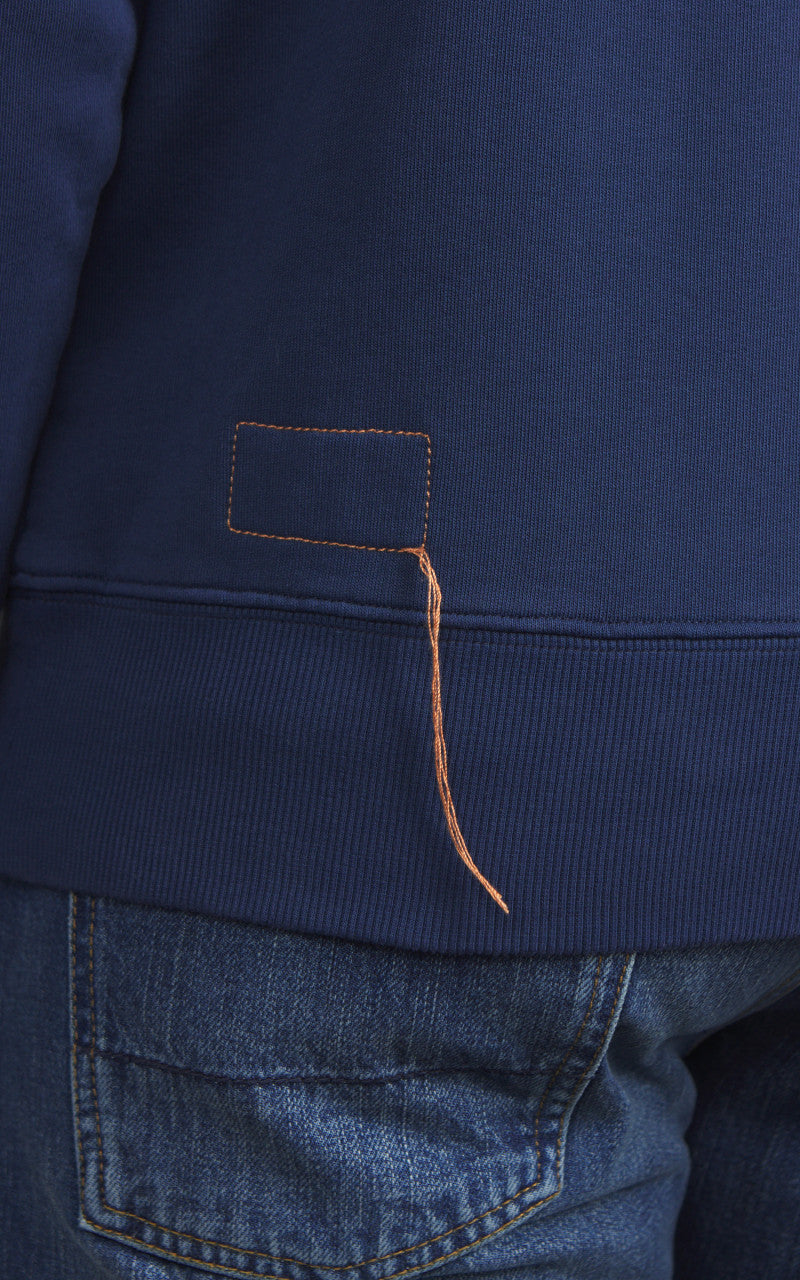 Fortela Harvard Crewneck Sweatshirt Navy