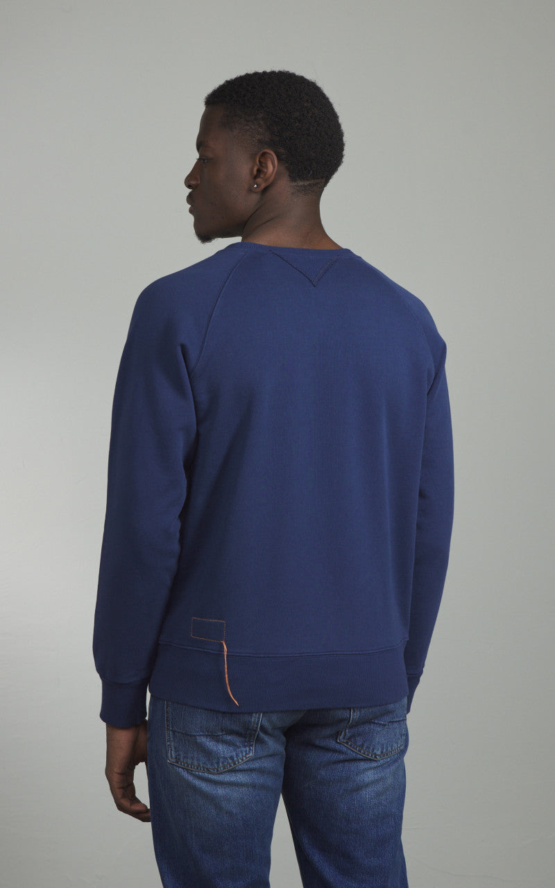 Fortela Harvard Crewneck Sweatshirt Navy