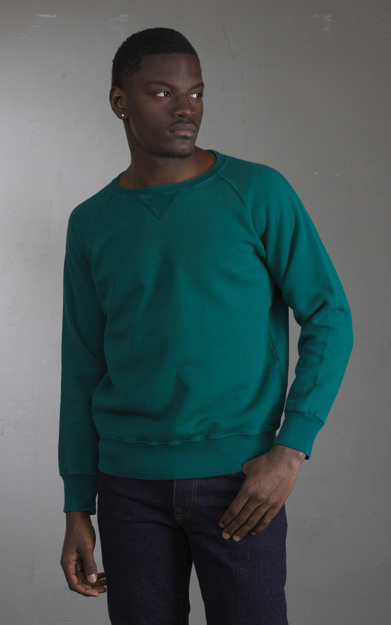 Fortela Harvard Crewneck Sweatshirt Green