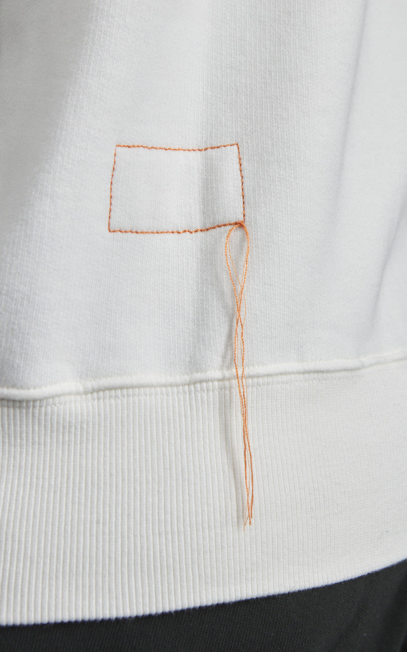 Fortela Harvard Crewneck Sweatshirt Off White